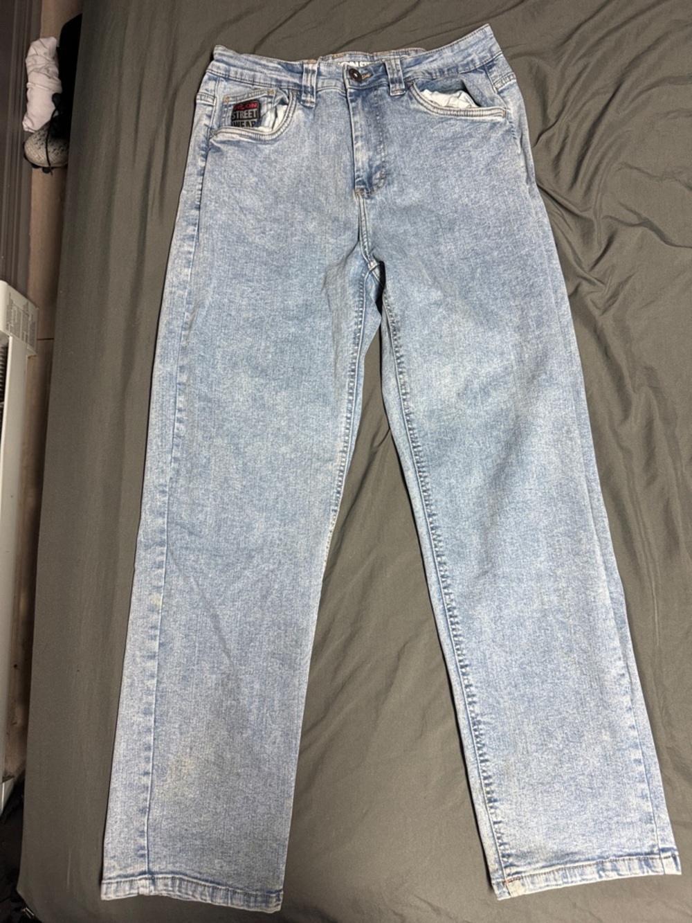 Street Gear Light Blue Straight Men’s Jeans